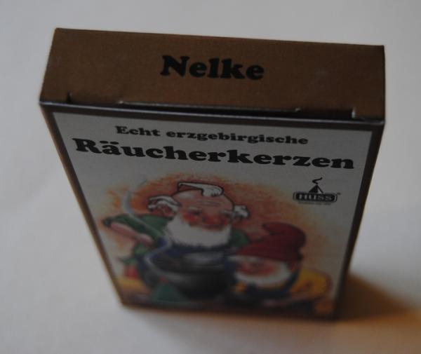 Räucherkegel aus dem Erzgebirge Duftrichtung Nelke